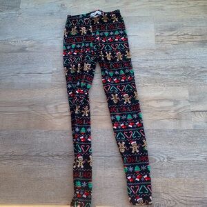 Christmas holiday leggings size s